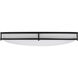 EnviroLite LED 24 inch Matte Black Flush Mount Ceiling Light